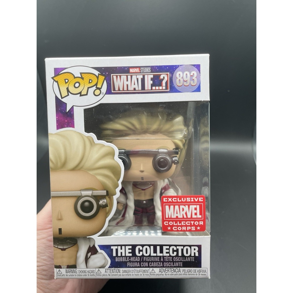 Funko POP! Marvel Studios What If..? The Collector‎ #893 Collector Corps...